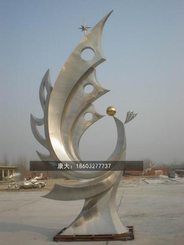承德康大雕塑  工厂直销 广场大型不锈钢凤凰雕塑